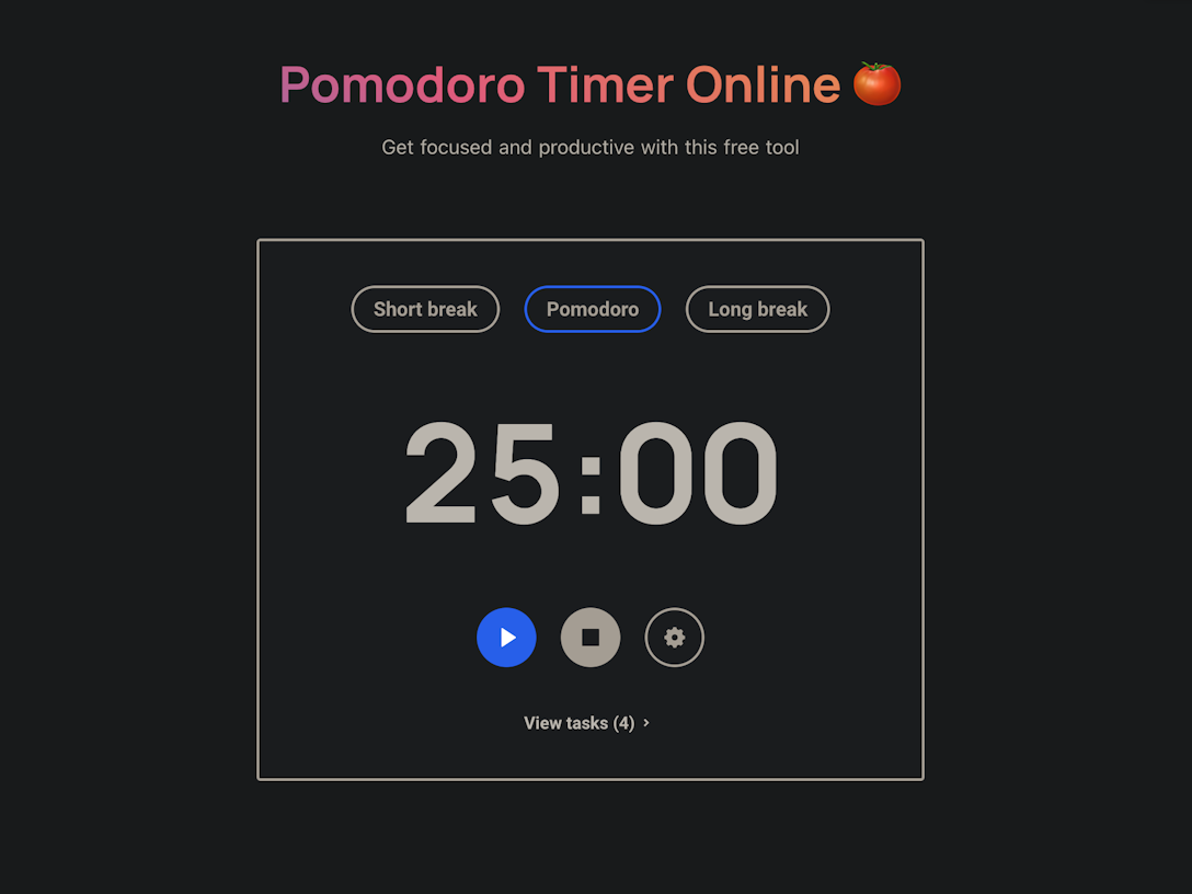 Pomodoro Timer Online